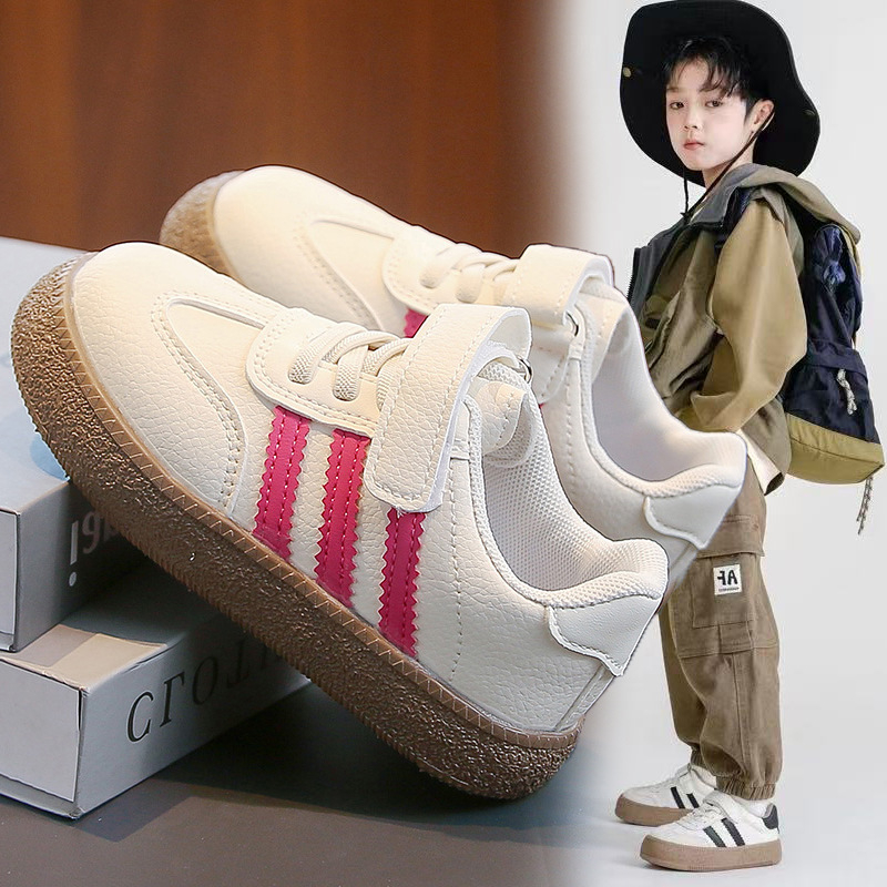 Dječje prozračne sportske tenisice s Velcro kopčom, unisex, protivklizne, otporne na habanje, PU gornji dio, gumeni potplat, za proljeće, ljeto i jesen