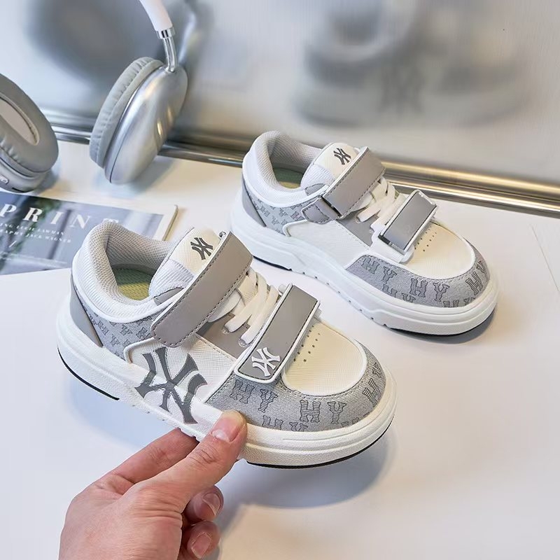 Dječje tenisice s Velcro zatvaračem, lagane, s niskim gornjim dijelom, gornji dio od mikrovlaknaste kože, EVA potplat, prozračne, vodootporne, pogodne za planinarenje, jednobojne