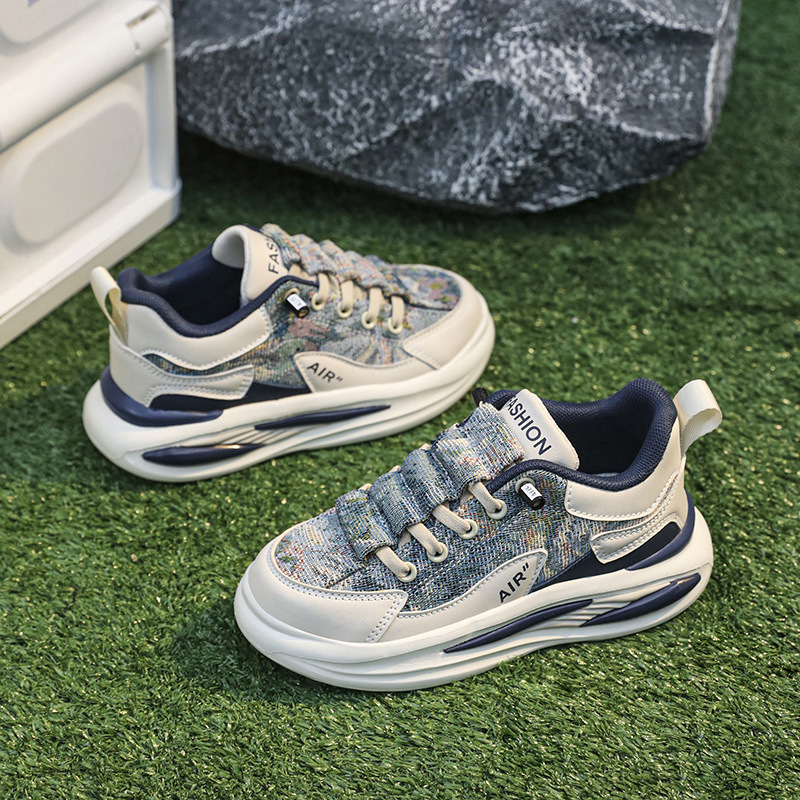 Dječje tenisice u stilu dad shoes – prozračni mrežasti gornji dio, lagana MD potplat, elastično zatvaranje, protuklizne, pogodna za sve sezone