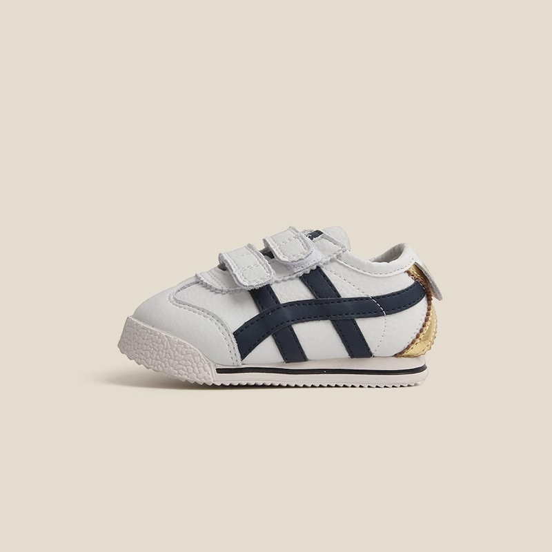Unisex dječje tenisice s Velcro zatvaračem, mekana gumena potplata, niski vrh, svakodnevne sportske cipele