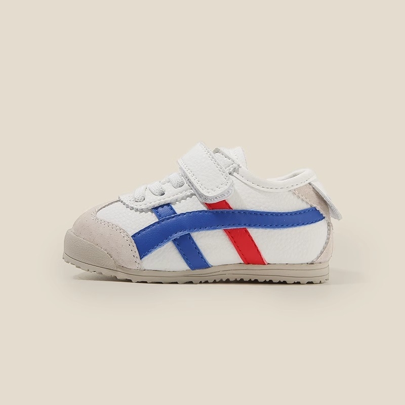 Unisex dječje tenisice s Velcro zatvaračem, mekana gumena potplata, niski vrh, svakodnevne sportske cipele