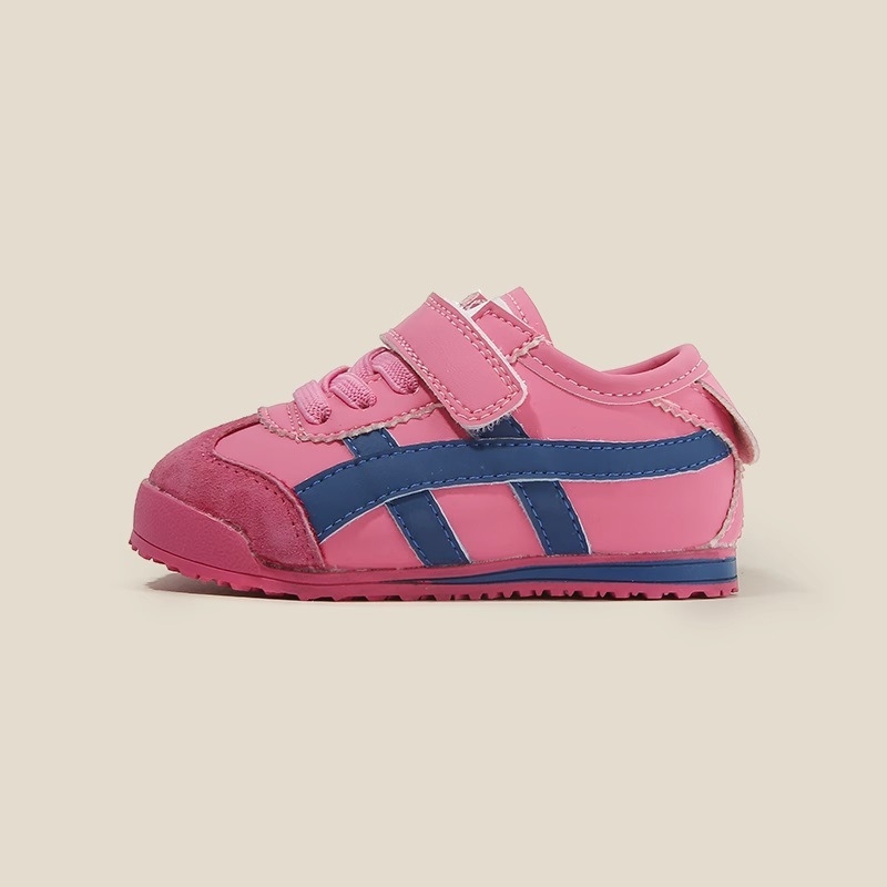 Unisex dječje tenisice s Velcro zatvaračem, mekana gumena potplata, niski vrh, svakodnevne sportske cipele