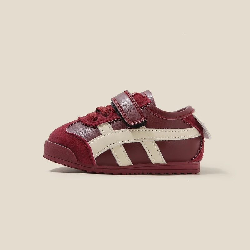 Unisex dječje tenisice s Velcro zatvaračem, mekana gumena potplata, niski vrh, svakodnevne sportske cipele