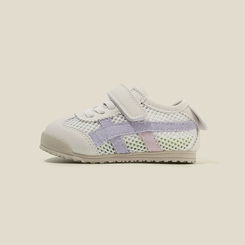 Unisex dječje tenisice s Velcro zatvaračem, mekana gumena potplata, niski vrh, svakodnevne sportske cipele