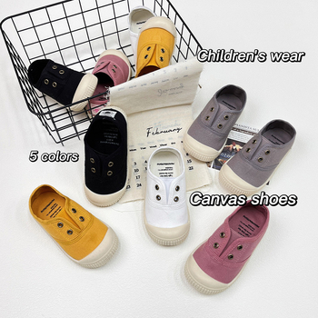 Unisex dječje platnene tenisice slip-on, casual obuća s mekom potplatom, 1–12 godina, šifra Xz001, ljeto 2025
