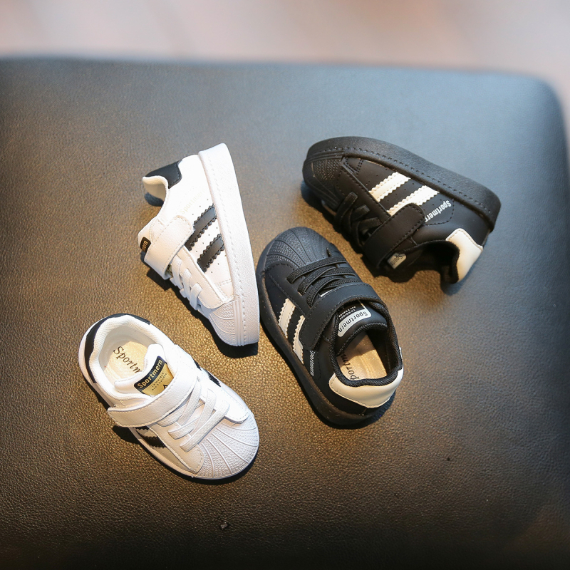 Cipele za hodanje bebama 12–36 mjeseci – shell toe, mekana potplat, Velcro, dišni mikrovlaknasti kožni gornji dio, niski kroj, unisex, proljeće i jesen