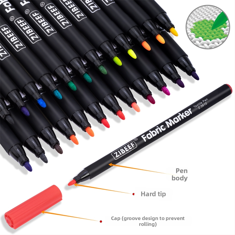 Guangna 3610 audinio žymeklis DIY drabužiams ir drobės batams — atsparus vandeniui, atsparus blukimui, Platinum ženklas