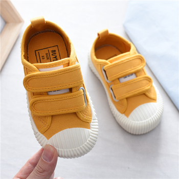 Dječje platnene tenisice, unisex, za 1–6 godina, korejskog stila niskog profila s Velcro zatvaračem, gumeni potplat