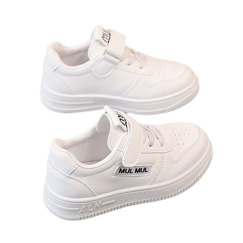 Bijele dječje tenisice u korejskom stilu, mekana guma na potplatu, casual sportske tenisice