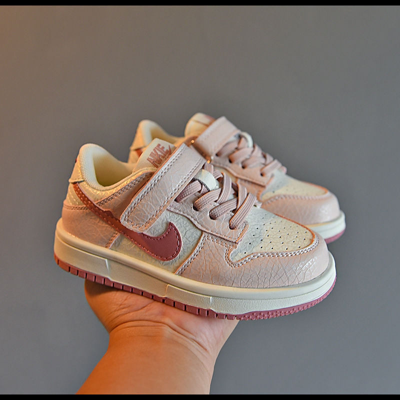 2521 Jesenske dječje tenisice – unisex, niskog profila, bijele, korejskog stila