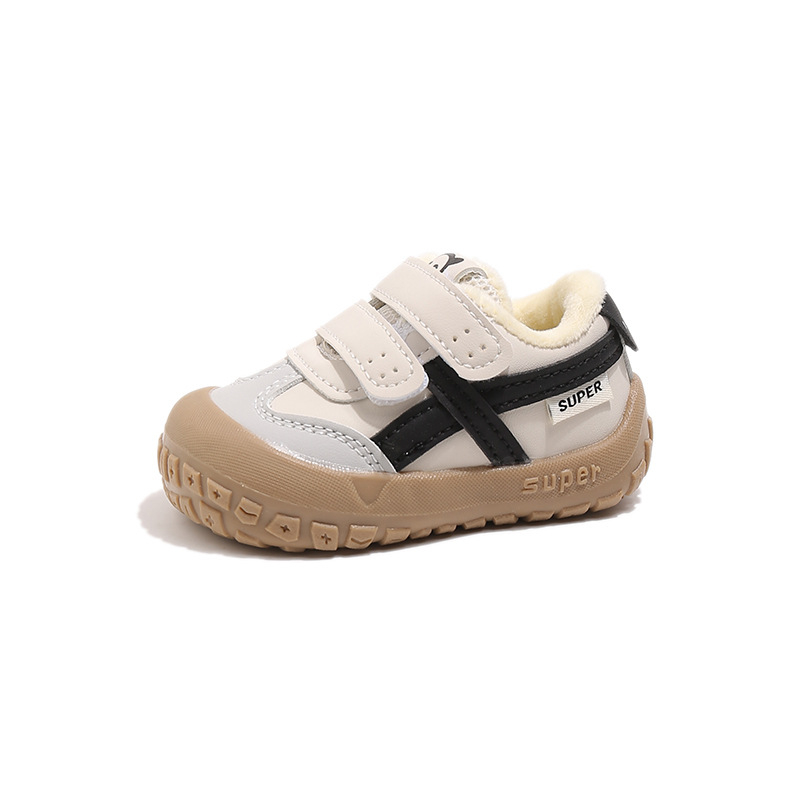Zimske dječje tenisice s flis podstavom, Velcro zatvarač, unisex, 1–3 godine
