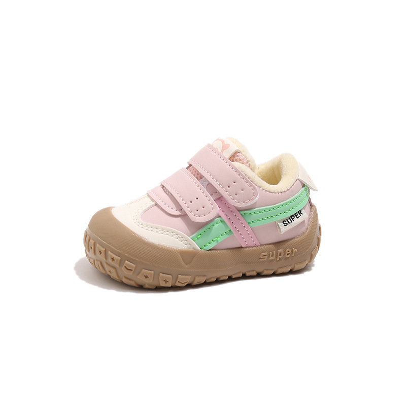Zimske dječje tenisice s flis podstavom, Velcro zatvarač, unisex, 1–3 godine