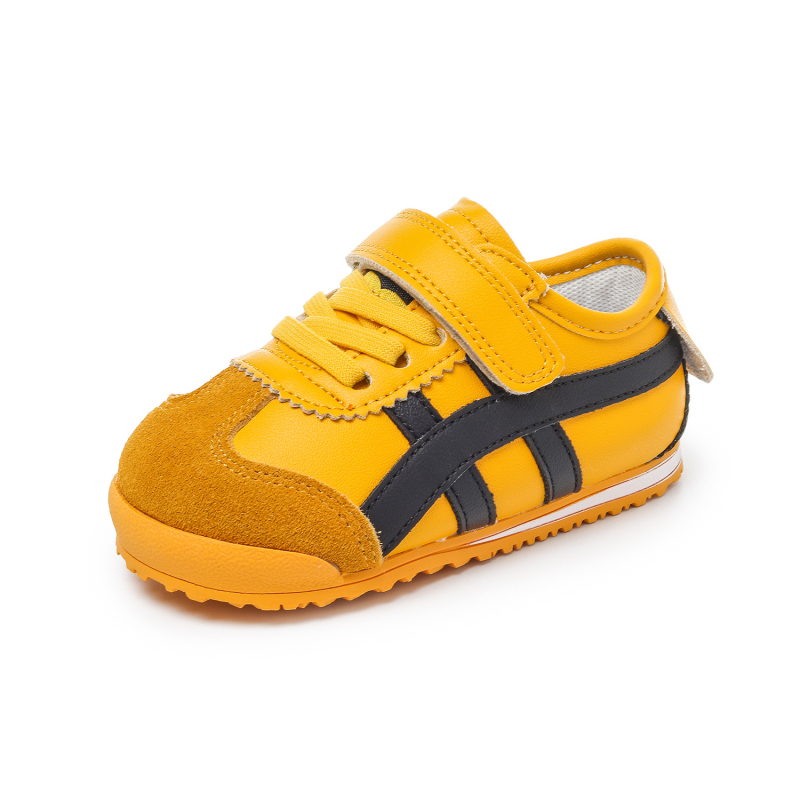 Dječje tenisice s Velcro zatvaračem, niski gornji dio, debeli potplat, mikrofiber koža, unisex, za djecu 1–3 godine, jesen 2025