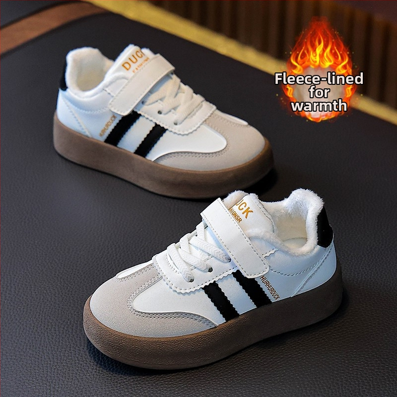 Detské bežecké topánky - vrchná časť z umelej kože, zapínanie na suchý zips, podrážka PVC, ľahké, protišmykové, odolné voči opotrebeniu