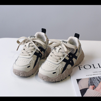 Dječje tenisice s Velcro kopčom — gornji dio Superfiber, gumeni potplat, jednobojne, unisex, izlazak jesen 2025
