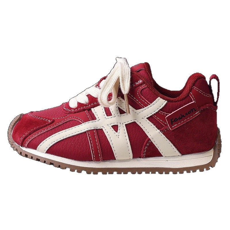 Dječje Forrest Gump tenisice – prozračne, unisex, s Velcro kopčom, prugasti uzorak, gumena potplat