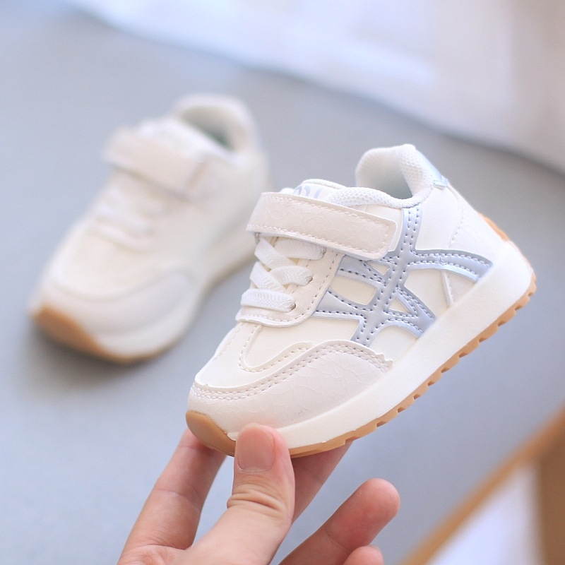 Dječje bijele sportske tenisice za proljeće i jesen, tenisice za hodanje za bebe, u stilu Forrest Gump, unisex casual cipele
