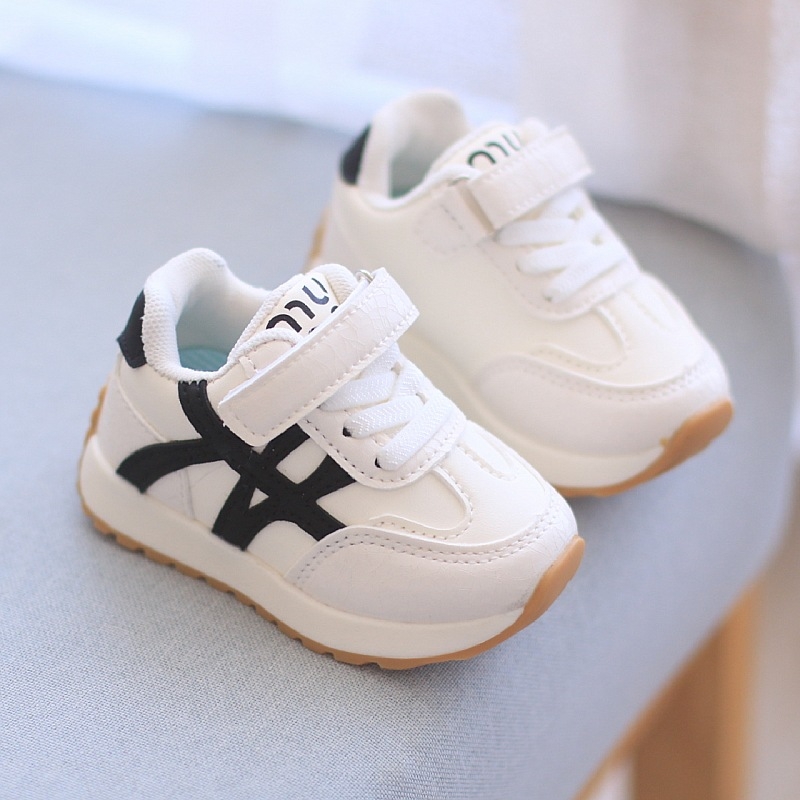 Dječje bijele sportske tenisice za proljeće i jesen, tenisice za hodanje za bebe, u stilu Forrest Gump, unisex casual cipele