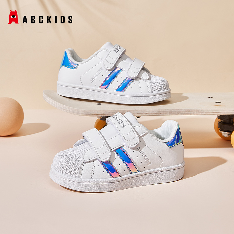 Abckids Dječje bijele tenisice, 2025 proljeće–jesen, unisex casual obuća