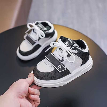 Dječje jesenske sportske tenisice unisex s Velcro zatvaračem, lagane, prozračne, protuklizna EVA potplat, uzorak slova