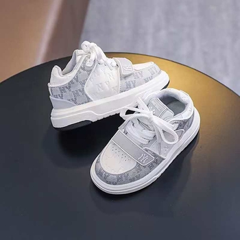 Dječje jesenske sportske tenisice unisex s Velcro zatvaračem, lagane, prozračne, protuklizna EVA potplat, uzorak slova