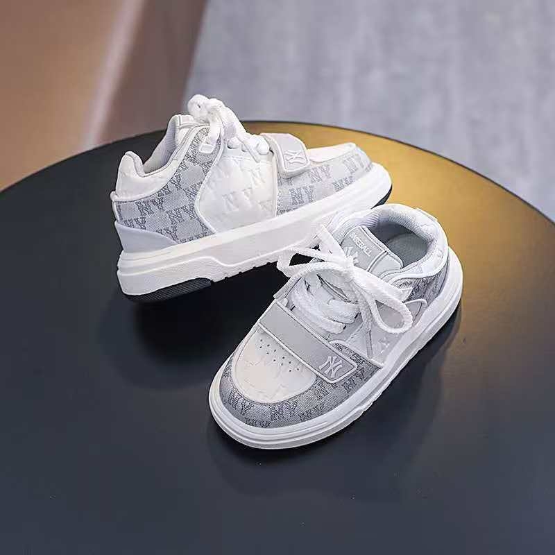 Dječje jesenske sportske tenisice unisex s Velcro zatvaračem, lagane, prozračne, protuklizna EVA potplat, uzorak slova