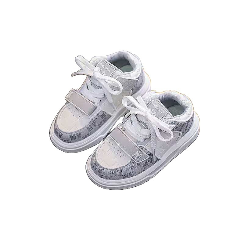 Dječje jesenske sportske tenisice unisex s Velcro zatvaračem, lagane, prozračne, protuklizna EVA potplat, uzorak slova