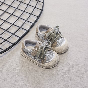 Unisex cipele za bebe, proljeće–jesen, mekana potplata, zatvarač na Velcro