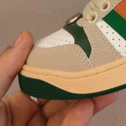 Dječje cipele od prave kože, retro stil, tanki potplat, gumeni potplat, unisex, unutarnji pamuk, uzrast 4–16 godina