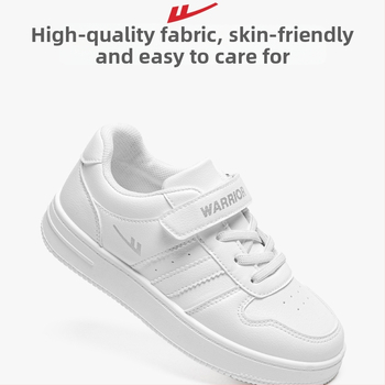 Detské voľnočasové tenisky, ľahký zvršok z umelej kože, zapínanie na suchý zips, PVC podrážka, jeseň 2025