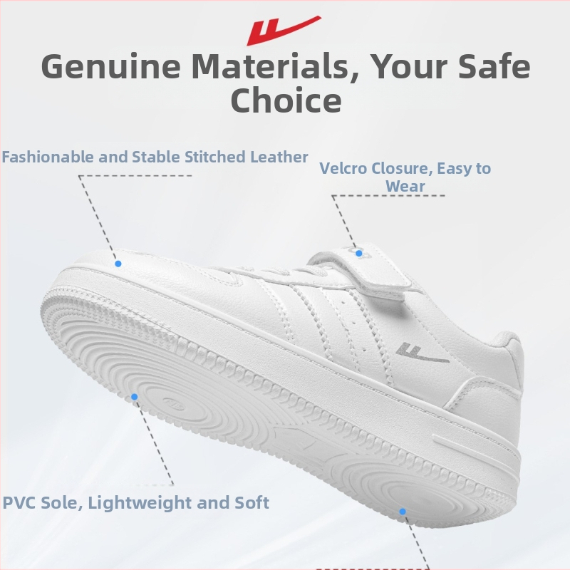 Detské voľnočasové tenisky, ľahký zvršok z umelej kože, zapínanie na suchý zips, PVC podrážka, jeseň 2025