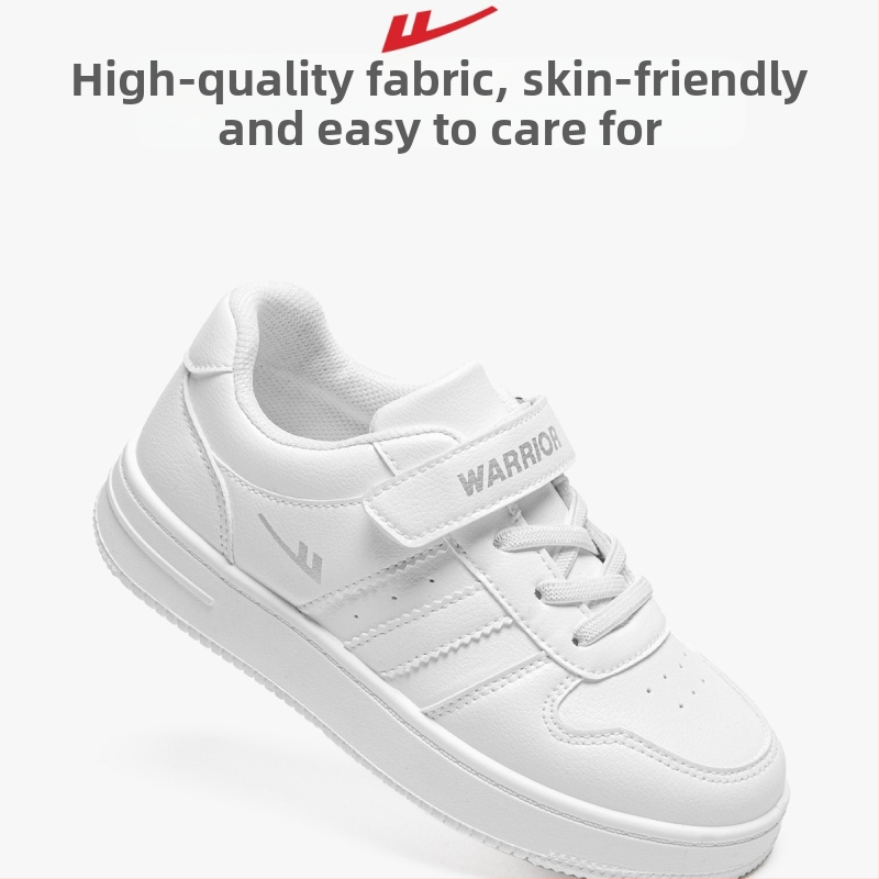 Detské voľnočasové tenisky, ľahký zvršok z umelej kože, zapínanie na suchý zips, PVC podrážka, jeseň 2025