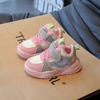 Adidași sport pentru copii, impermeabili, înalți, cu Velcro, respirabili, talpă din cauciuc – Toamnă 2025