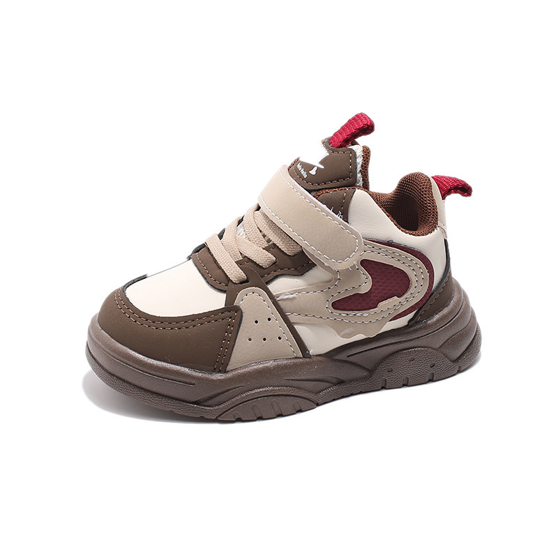 Adidași sport pentru copii, impermeabili, înalți, cu Velcro, respirabili, talpă din cauciuc – Toamnă 2025