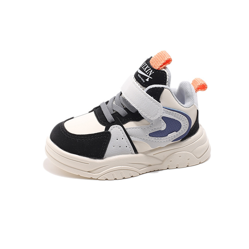 Adidași sport pentru copii, impermeabili, înalți, cu Velcro, respirabili, talpă din cauciuc – Toamnă 2025