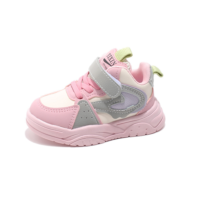 Adidași sport pentru copii, impermeabili, înalți, cu Velcro, respirabili, talpă din cauciuc – Toamnă 2025