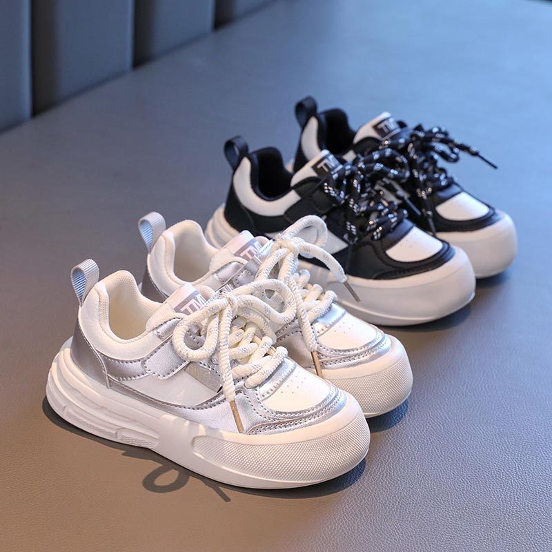 Adidași sport pentru fete, înălți, din piele sintetică, cu Velcro închidere, pentru copii 7–12 ani, lansare toamnă 2024