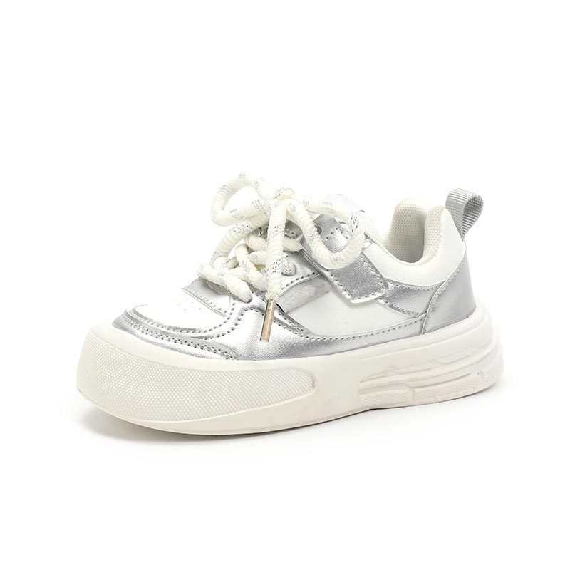 Adidași sport pentru fete, înălți, din piele sintetică, cu Velcro închidere, pentru copii 7–12 ani, lansare toamnă 2024