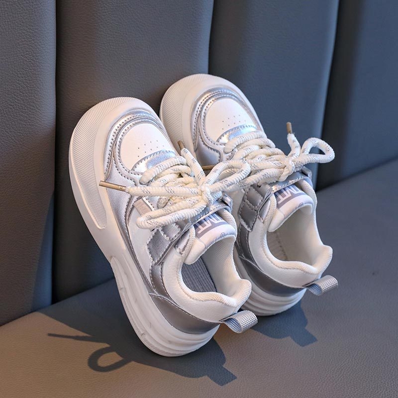 Adidași sport pentru fete, înălți, din piele sintetică, cu Velcro închidere, pentru copii 7–12 ani, lansare toamnă 2024