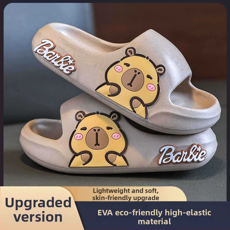 Detské papuče EVA s kresleným motívom, vnútorné použitie, protišmyková podrážka, rýchloschnúce