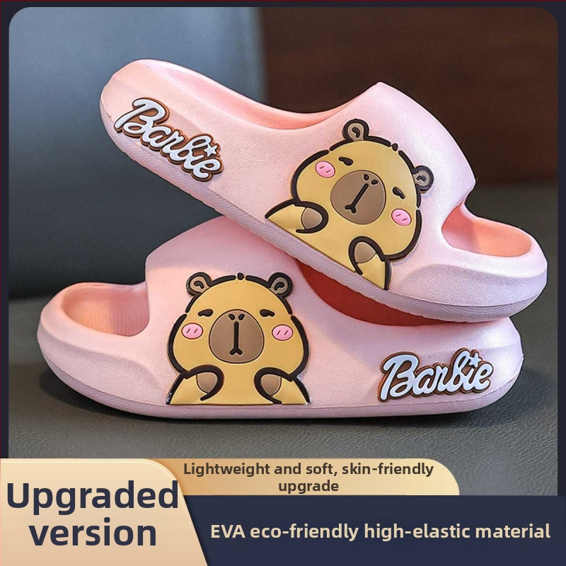 Detské papuče EVA s kresleným motívom, vnútorné použitie, protišmyková podrážka, rýchloschnúce