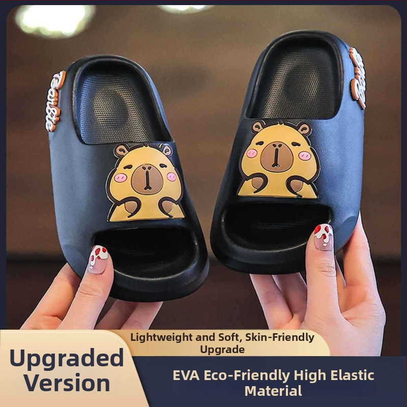 Detské papuče EVA s kresleným motívom, vnútorné použitie, protišmyková podrážka, rýchloschnúce