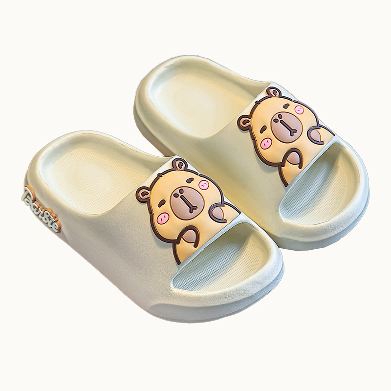 Detské papuče EVA s kresleným motívom, vnútorné použitie, protišmyková podrážka, rýchloschnúce