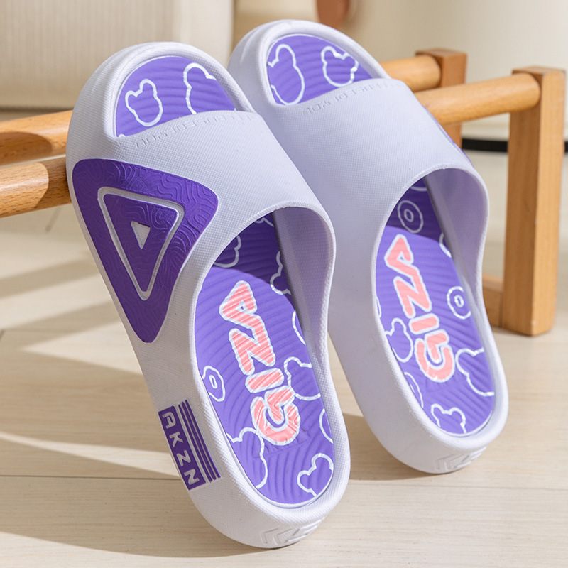 Sidadime unisex dječje sandale s PVC gornjim dijelom i EVA potplatom, prugaste, prozračne, protuklizne, ljetne sandale za djecu 7–16 godina