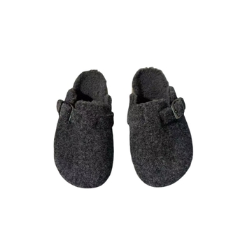 Heemakes Dječje plišane papuče – plišani gornji dio, fleece podstava, EVA potplat, unisex, za uzrast 4–16 godina