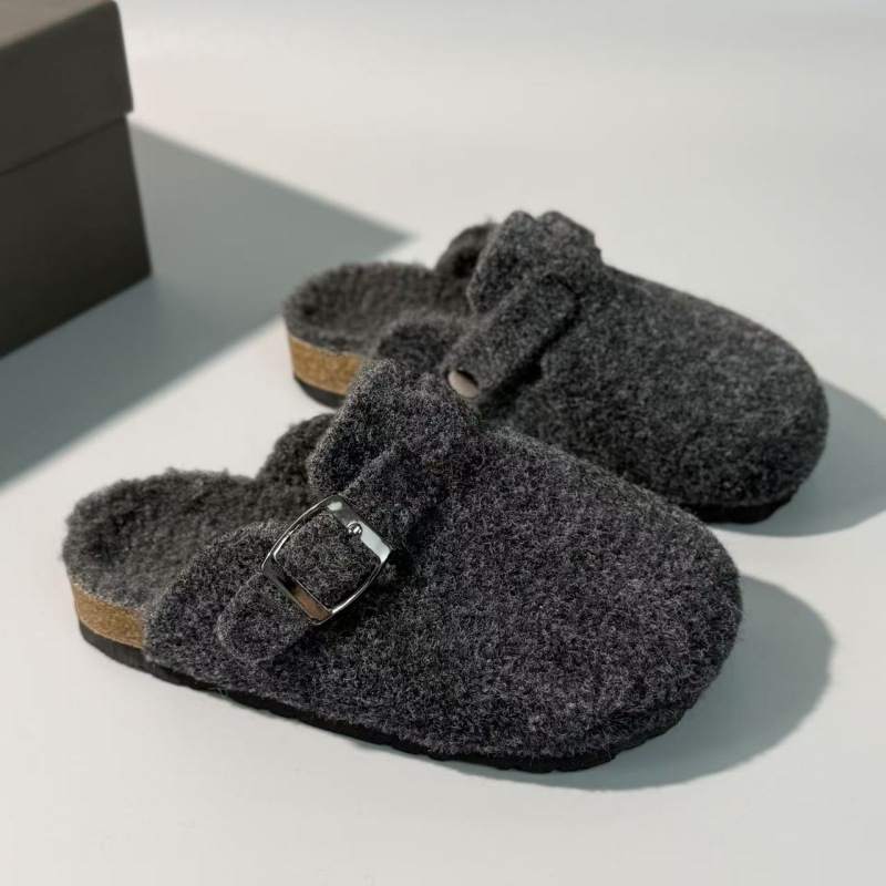 Heemakes Dječje plišane papuče – plišani gornji dio, fleece podstava, EVA potplat, unisex, za uzrast 4–16 godina