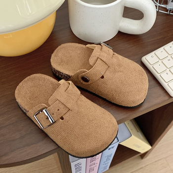 Dječje sandale od suedea s anti-slip PVC potplatom, korejskog stila, za uzrast 4–12 godina