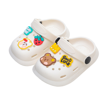 Sandale pentru copii din PVC – stil Cartoon Paradise, unisex, pentru copiii între 1–3 și 4–6 ani