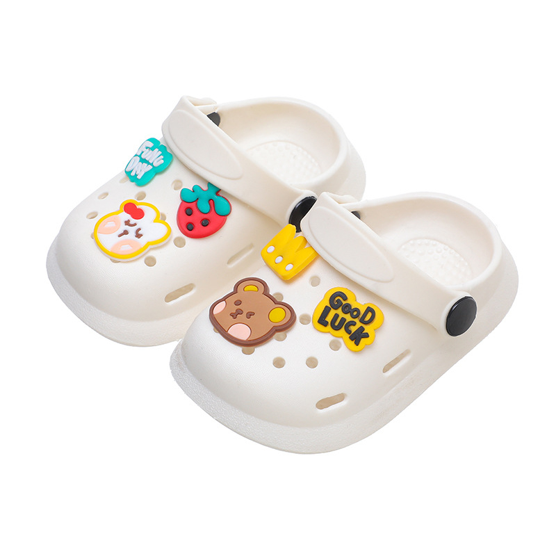 Sandale pentru copii din PVC – stil Cartoon Paradise, unisex, pentru copiii între 1–3 și 4–6 ani