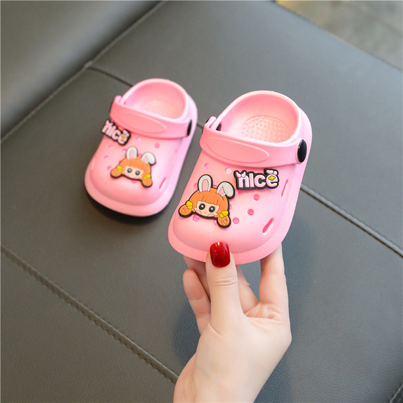 Sandale pentru copii din PVC – stil Cartoon Paradise, unisex, pentru copiii între 1–3 și 4–6 ani